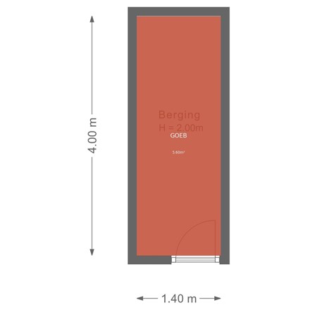 Floorplan - Stadionlaan 59, 3583 RB Utrecht